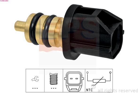 EPS 1.830.383 - Sensore, Temperatura carburante www.autoricambi360.it