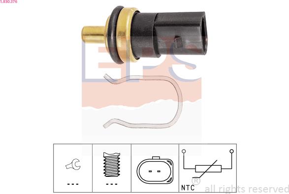 EPS 1.830.376 - Sensore, Temperatura carburante www.autoricambi360.it