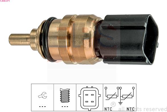EPS 1.830.371 - Sensore, Temperatura refrigerante www.autoricambi360.it