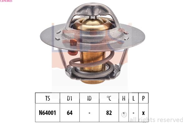 EPS 1.879.992S - Termostato, Refrigerante www.autoricambi360.it