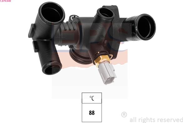 EPS 1.879.949 - Termostato, Refrigerante www.autoricambi360.it