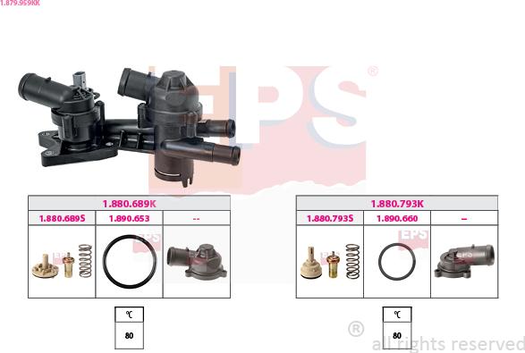 EPS 1.879.959KK - Termostato, Refrigerante www.autoricambi360.it