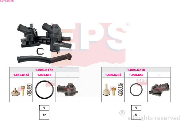 EPS 1.879.955KK - Termostato, Refrigerante www.autoricambi360.it