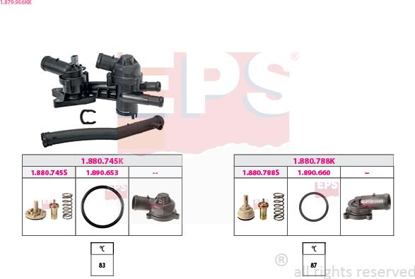 EPS 1.879.956KK - Termostato, Refrigerante www.autoricambi360.it
