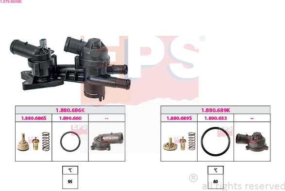 EPS 1.879.960KK - Termostato, Refrigerante www.autoricambi360.it