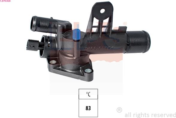 EPS 1.879.928 - Termostato, Refrigerante www.autoricambi360.it