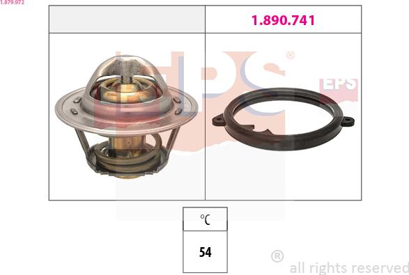 EPS 1.879.972 - Termostato, Refrigerante www.autoricambi360.it