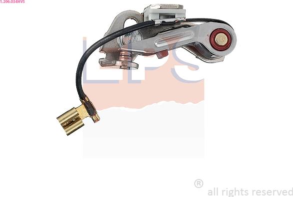 EPS 1.206.034HVS - Kit contatti, Distributore di accensione www.autoricambi360.it