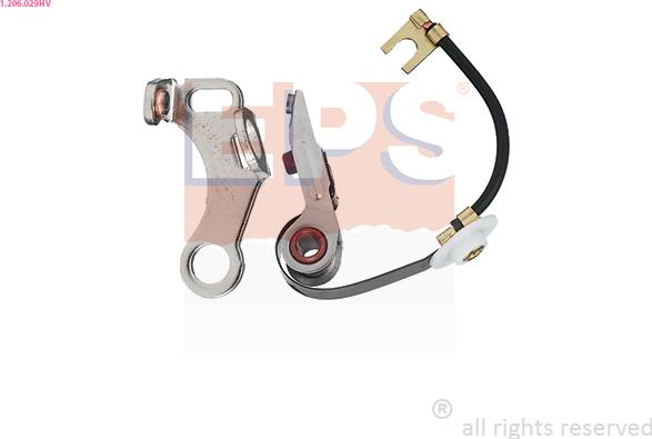 EPS 1.206.029HV - Kit contatti, Distributore di accensione www.autoricambi360.it