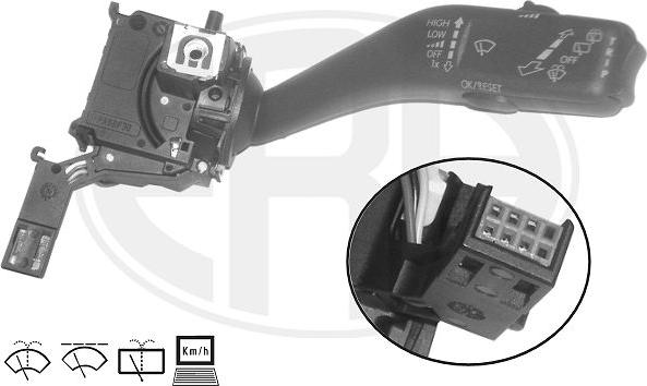 ERA 440550 - Leva devio guida www.autoricambi360.it