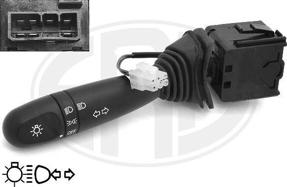 ERA 440627 - Leva devio guida www.autoricambi360.it