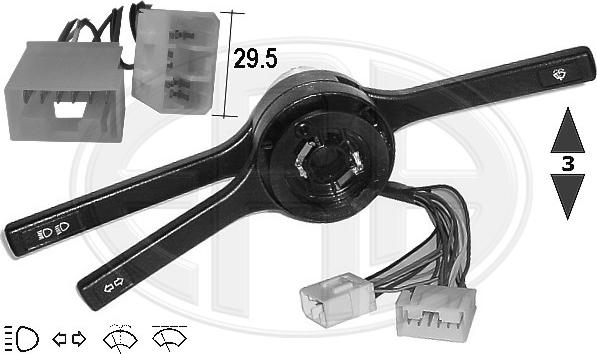 ERA 440090 - Leva devio guida www.autoricambi360.it