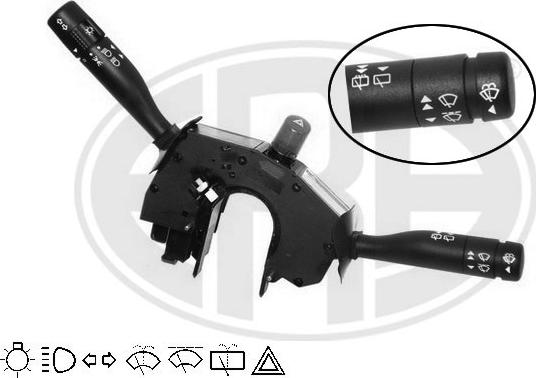 ERA 440350 - Leva devio guida www.autoricambi360.it