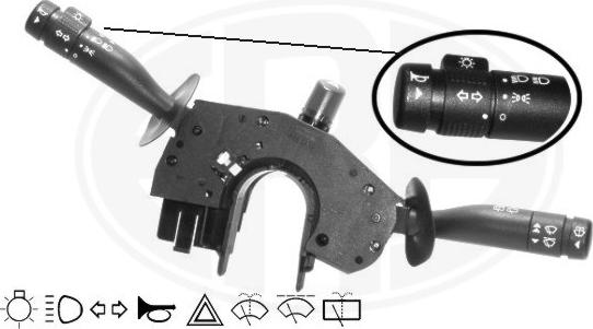 ERA 440327 - Leva devio guida www.autoricambi360.it