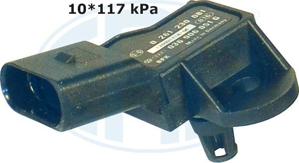 ERA 550605 - Sensore, Pressione collettore d'aspirazione www.autoricambi360.it