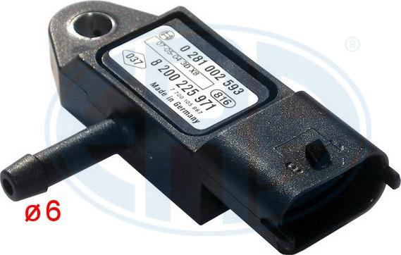 ERA 550173A - Sensore, Pressione collettore d'aspirazione www.autoricambi360.it