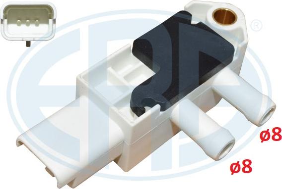 ERA 551624A - Sensore, Pressione gas scarico www.autoricambi360.it