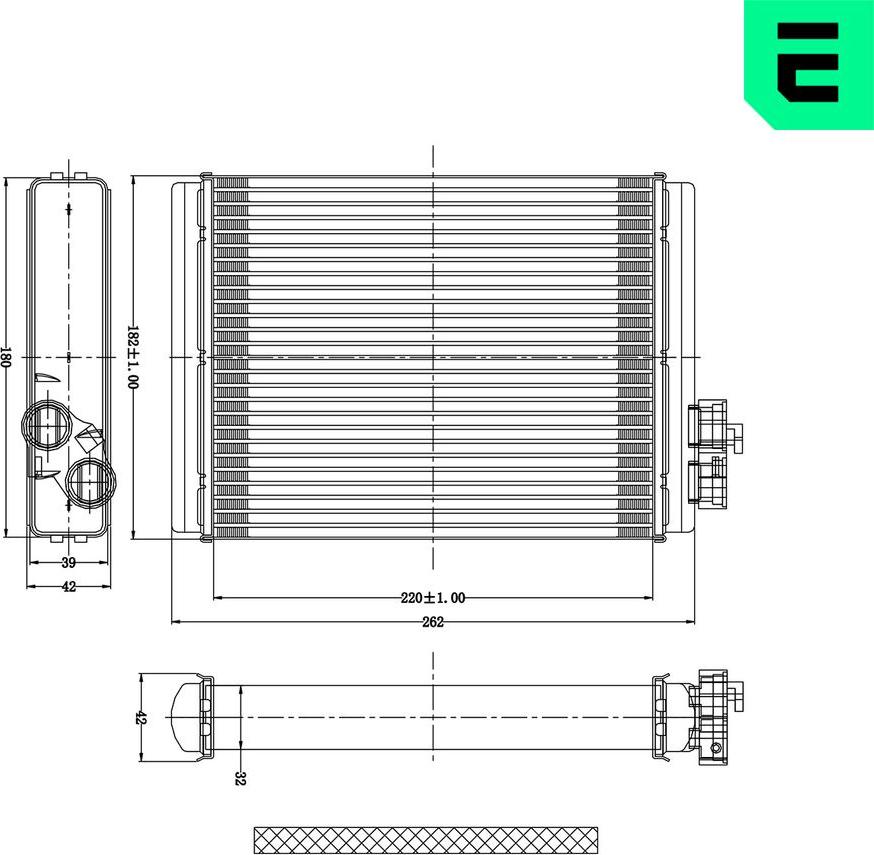 ERA 669235 - Scambiatore calore, Riscaldamento abitacolo www.autoricambi360.it