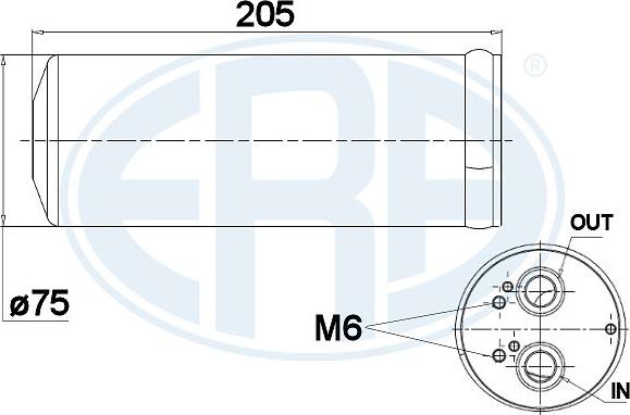 ERA 668000 - Essiccatore, Climatizzatore www.autoricambi360.it