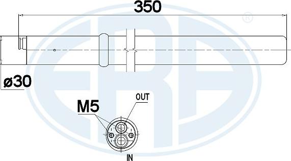 ERA 668003 - Essiccatore, Climatizzatore www.autoricambi360.it
