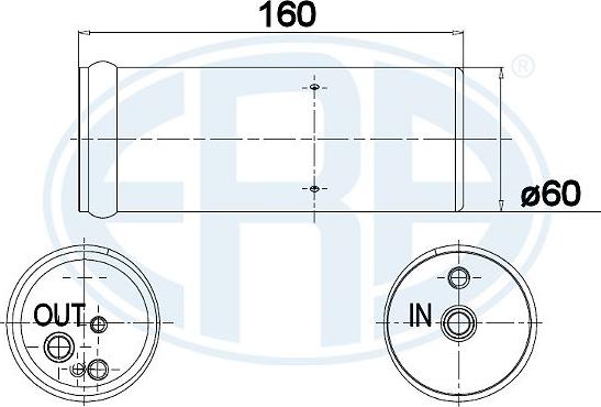 ERA 668002 - Essiccatore, Climatizzatore www.autoricambi360.it