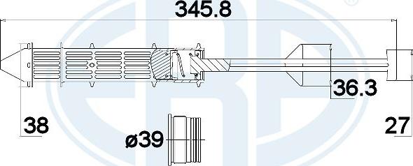 ERA 668014 - Essiccatore, Climatizzatore www.autoricambi360.it
