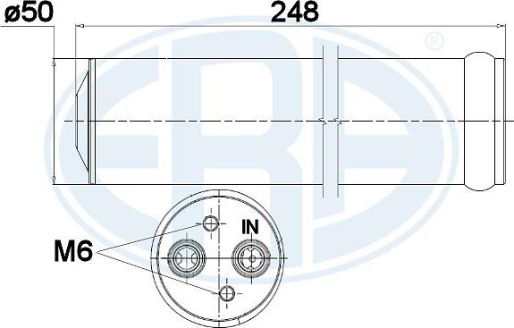 ERA 668018 - Essiccatore, Climatizzatore www.autoricambi360.it