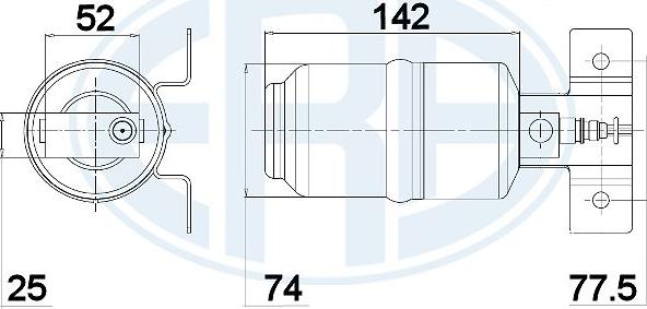 ERA 668028 - Essiccatore, Climatizzatore www.autoricambi360.it