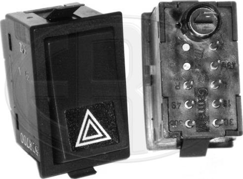 ERA 662009 - Interruttore, Lampeggiatore d'emergenza www.autoricambi360.it