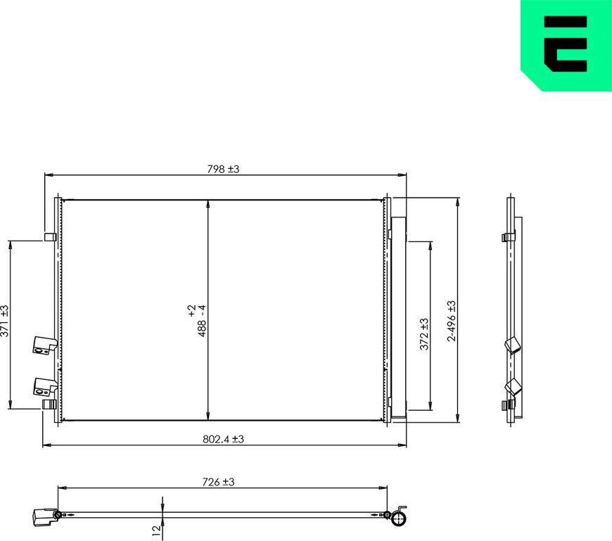 ERA 667499 - Condensatore, Climatizzatore www.autoricambi360.it