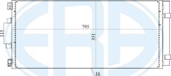 ERA 667157 - Condensatore, Climatizzatore www.autoricambi360.it