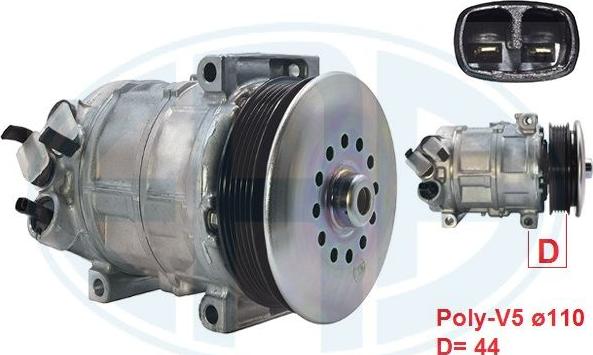 ERA 670099 - Compressore, Climatizzatore www.autoricambi360.it