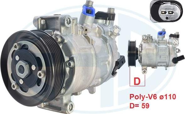 ERA 670097 - Compressore, Climatizzatore www.autoricambi360.it