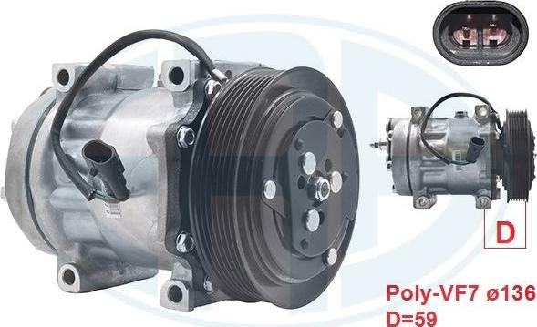 ERA 670045 - Compressore, Climatizzatore www.autoricambi360.it