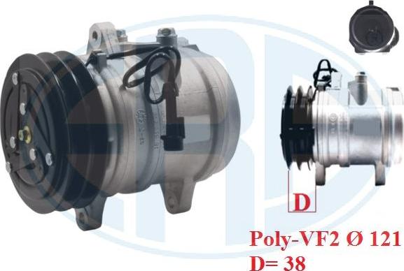 ERA 670042 - Compressore, Climatizzatore www.autoricambi360.it