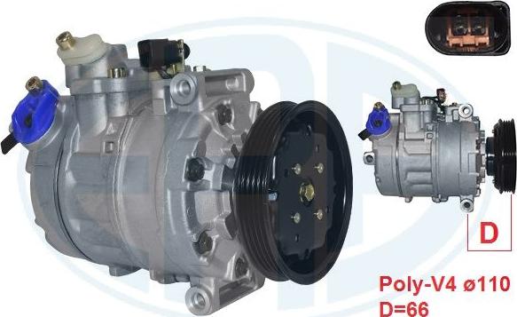 ERA 670059 - Compressore, Climatizzatore www.autoricambi360.it