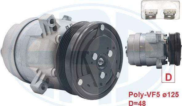 ERA 670050 - Compressore, Climatizzatore www.autoricambi360.it