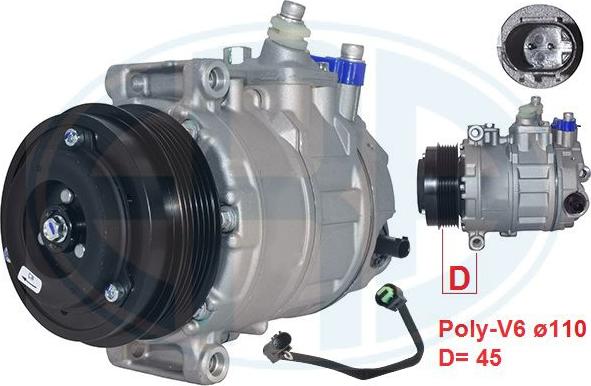 ERA 670062 - Compressore, Climatizzatore www.autoricambi360.it