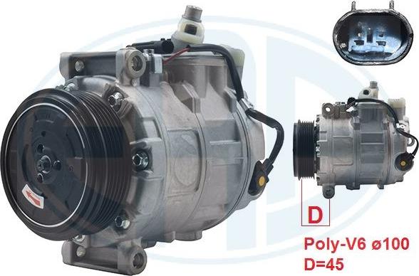 ERA 670009 - Compressore, Climatizzatore www.autoricambi360.it