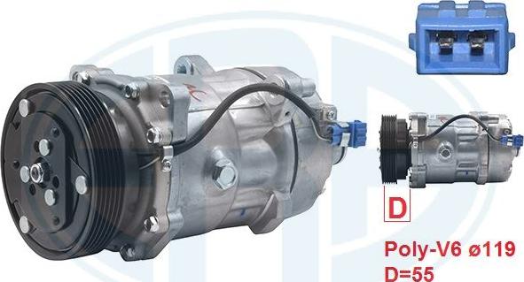 ERA 670005 - Compressore, Climatizzatore www.autoricambi360.it
