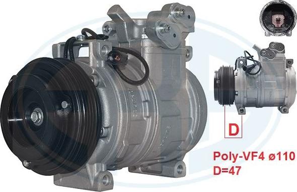 ERA 670006 - Compressore, Climatizzatore www.autoricambi360.it