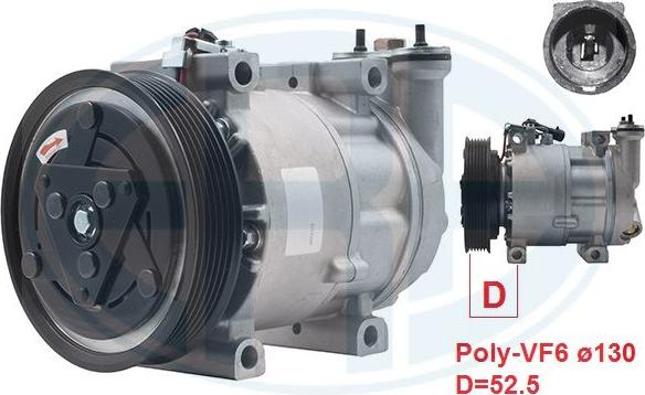 ERA 670000 - Compressore, Climatizzatore www.autoricambi360.it