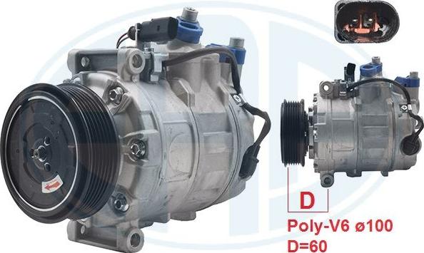 ERA 670008 - Compressore, Climatizzatore www.autoricambi360.it