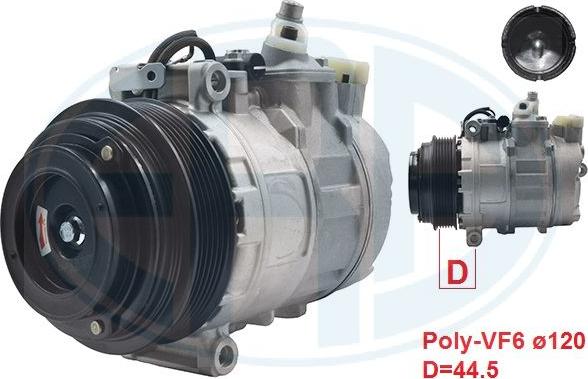 ERA 670015 - Compressore, Climatizzatore www.autoricambi360.it