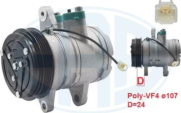 ERA 670017 - Compressore, Climatizzatore www.autoricambi360.it