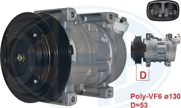 ERA 670034 - Compressore, Climatizzatore www.autoricambi360.it