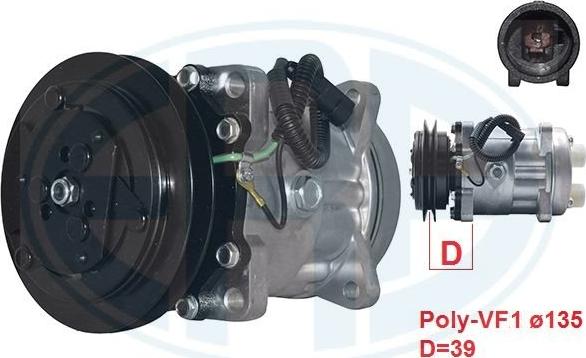 ERA 670035 - Compressore, Climatizzatore www.autoricambi360.it