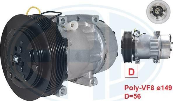 ERA 670036 - Compressore, Climatizzatore www.autoricambi360.it
