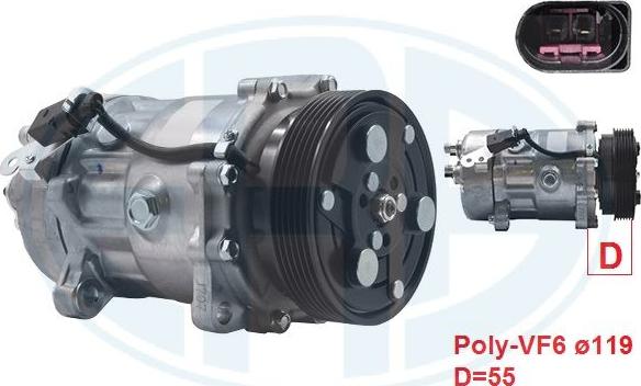 ERA 670030 - Compressore, Climatizzatore www.autoricambi360.it