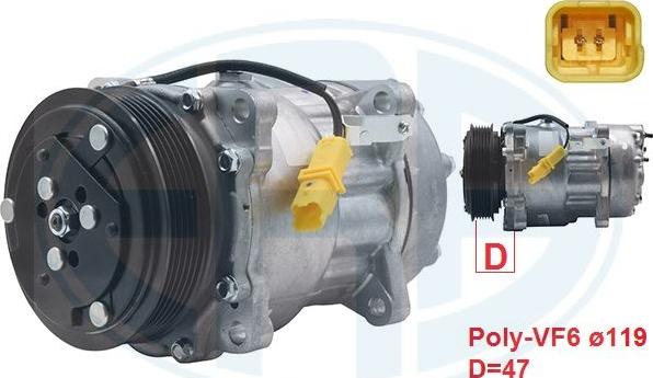 ERA 670031 - Compressore, Climatizzatore www.autoricambi360.it